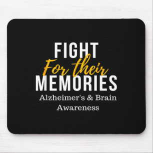 Alfombrilla De Ratón Luchar por los recuerdos alzheimer y cerebro
