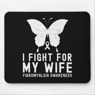 Alfombrilla De Ratón Lucho Por Mi Esposa Fibromialgia Mes De Conciencia