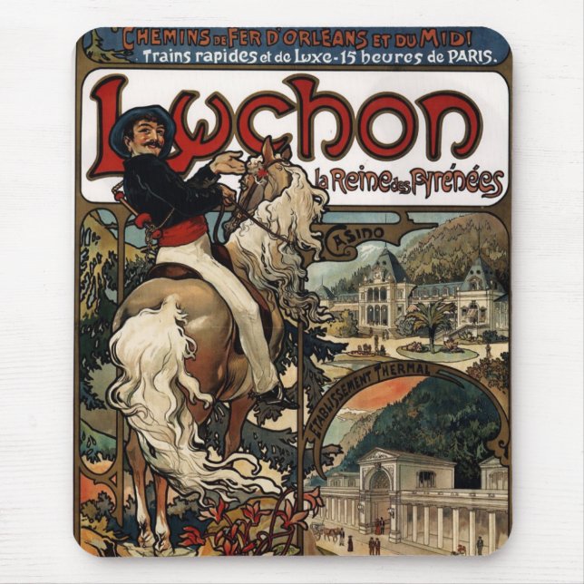 Alfombrilla De Ratón Luchon (Litografía) (Frente)