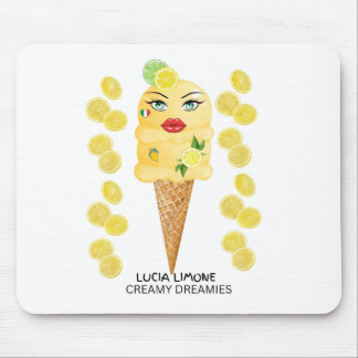 Alfombrilla De Ratón Lucia Limone Gelato Sueños Cremosos
