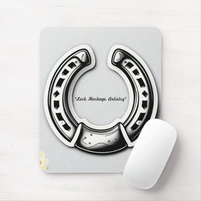 Alfombrilla De Ratón "Lucía vintage" (Con ratón)