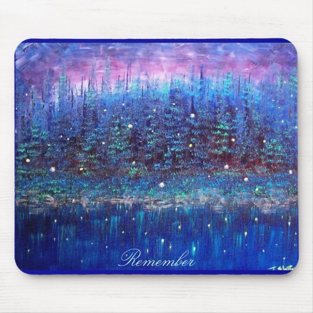 Alfombrilla De Ratón Luciérnaga Mousepad (Frente)