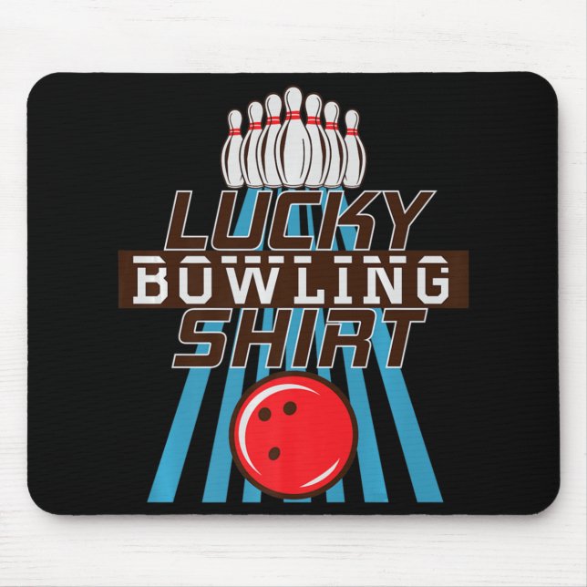 Alfombrilla De Ratón Lucky Bowling (Frente)