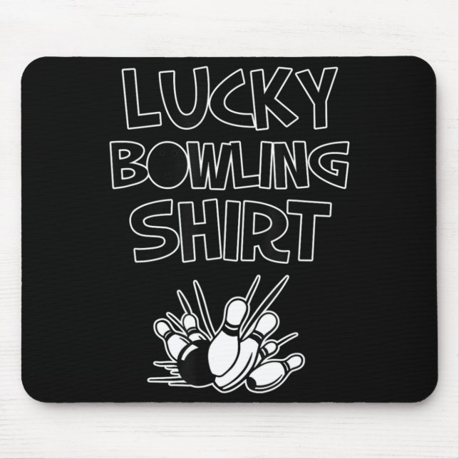 Alfombrilla De Ratón Lucky Bowling (Frente)