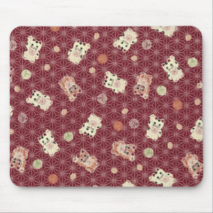 Alfombrilla De Ratón Lucky Cat Mouse Pad