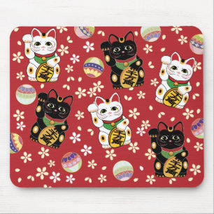 Alfombrilla De Ratón Lucky Cat Mousepad