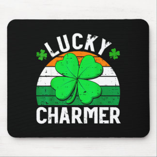 Alfombrilla De Ratón Lucky charmer shirts boys kids girls funny st