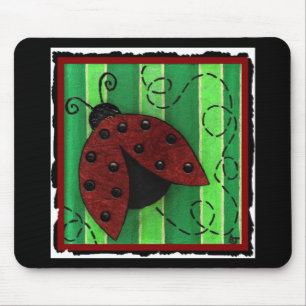 Alfombrilla De Ratón Lucy la mariquita - mousepad