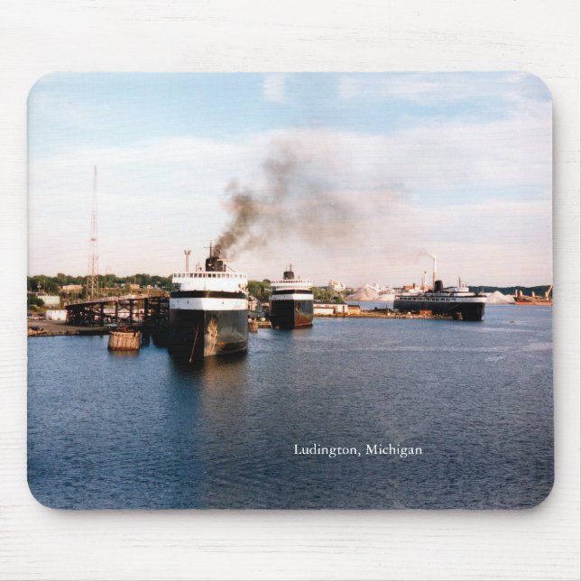 Alfombrilla De Ratón Ludington Ferries mousepad (Frente)