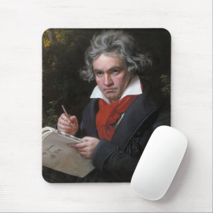 Alfombrilla De Ratón Ludwig Beethoven Sinfonía Música Clásica Composito