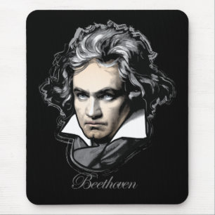 Alfombrilla De Ratón Ludwig van Beethoven