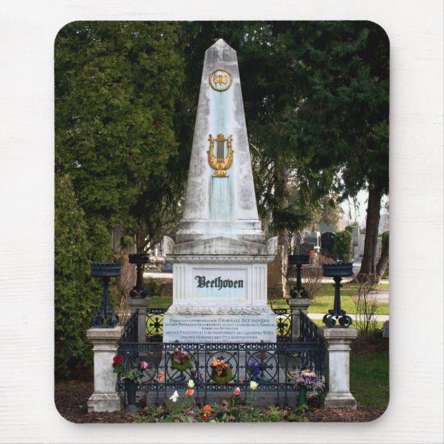 Alfombrilla De Ratón Ludwig Van Beethoven's Grave (Frente)