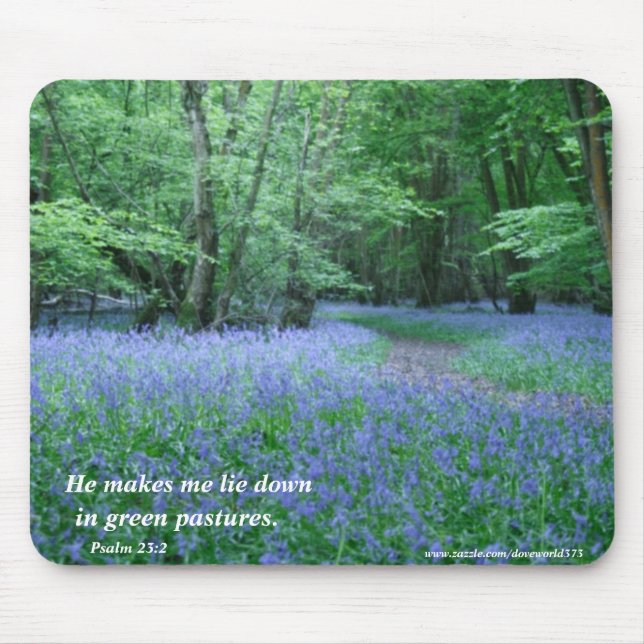 Alfombrilla De Ratón Lugar tranquilo Mousepad (Frente)