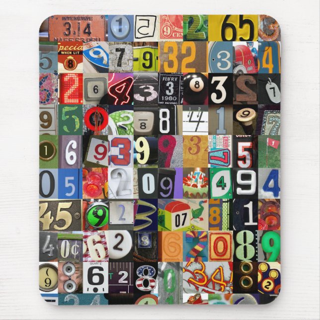 Alfombrilla De Ratón Lugares del pi (Frente)