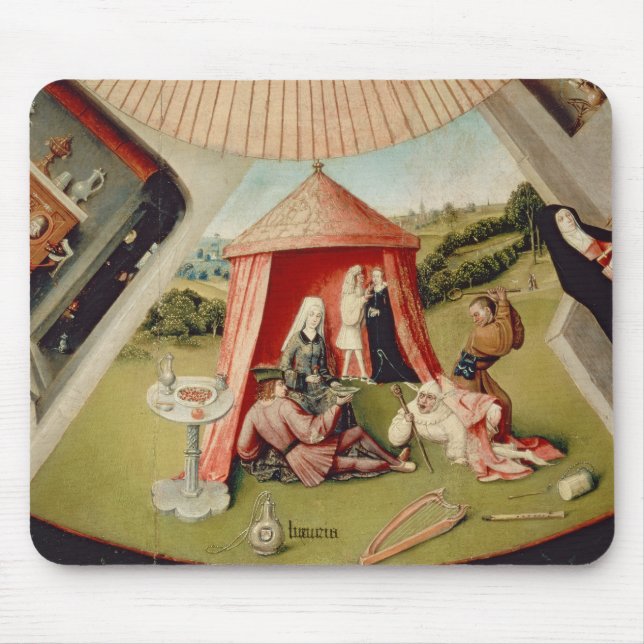 Alfombrilla De Ratón Lujo, detalle de la tabla de los siete (Frente)