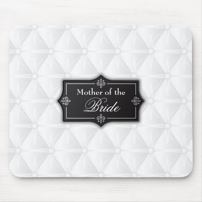 Alfombrilla De Ratón Lujosa madre del Boda de la novia | Mousepad (Frente)