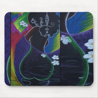 Alfombrilla De Ratón Luna africana Miami Deco