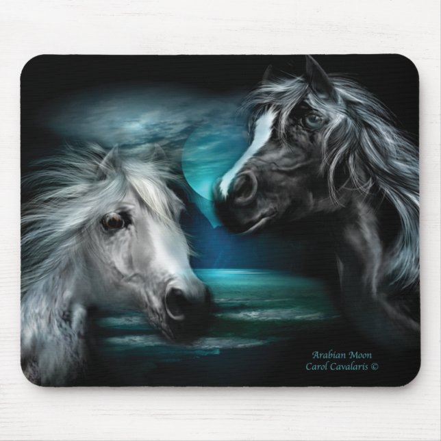 Alfombrilla De Ratón Luna árabe Mousepad (Frente)