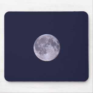 Alfombrilla De Ratón Luna Azul