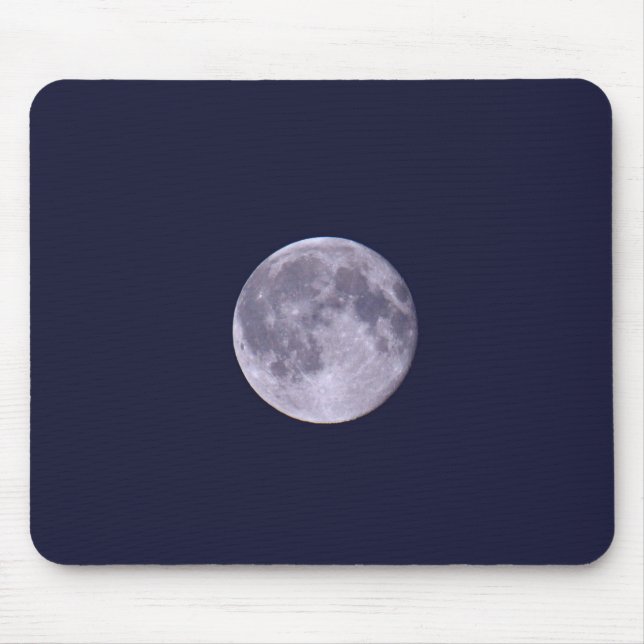 Alfombrilla De Ratón Luna Azul (Frente)