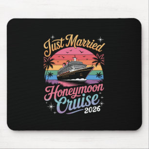 Alfombrilla De Ratón Luna de miel Crucero recién casados 2026 Cute 
