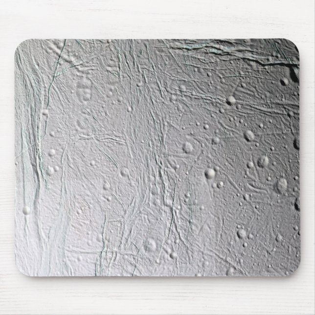 Alfombrilla De Ratón Luna de Saturno Encélado 4 (Frente)