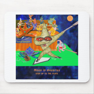 Alfombrilla De Ratón Luna del acuario