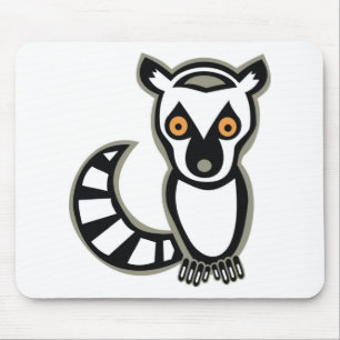 Alfombrilla De Ratón LUNA el LEMUR