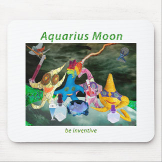 Alfombrilla De Ratón Luna en acuario