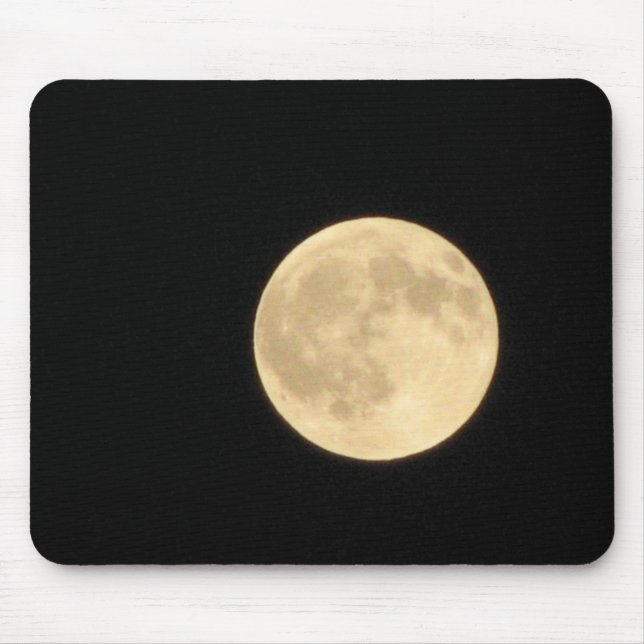 Alfombrilla De Ratón Luna Llena (Frente)
