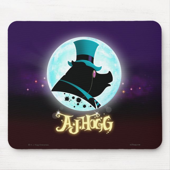 ALFOMBRILLA DE RATÓN LUNA MOUSEPAD DE A.J. HOGG WISHING (Frente)