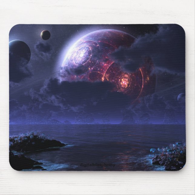 Alfombrilla De Ratón Luna Mousepad de Phraxis (Frente)