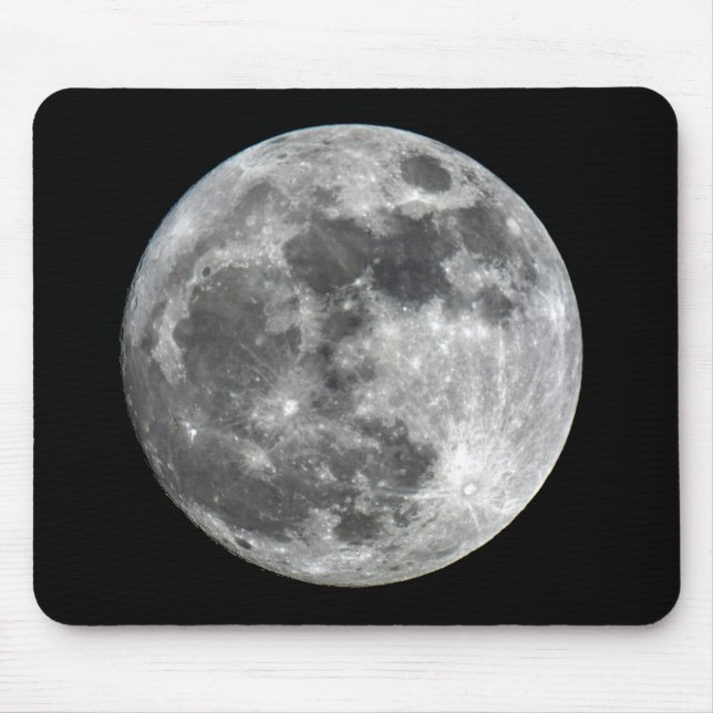 Alfombrilla De Ratón Luna Mousepad de Supermoon (Frente)
