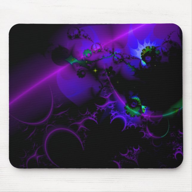 Alfombrilla De Ratón Luna púrpura Guay Mousepad (Frente)