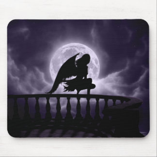 Alfombrilla De Ratón Luna que cae Mousepad