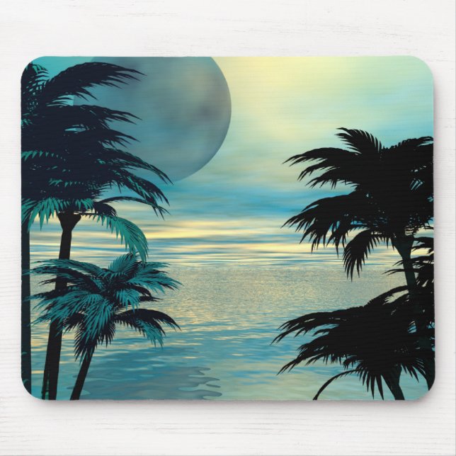 Alfombrilla De Ratón Luna silenciosa (Frente)