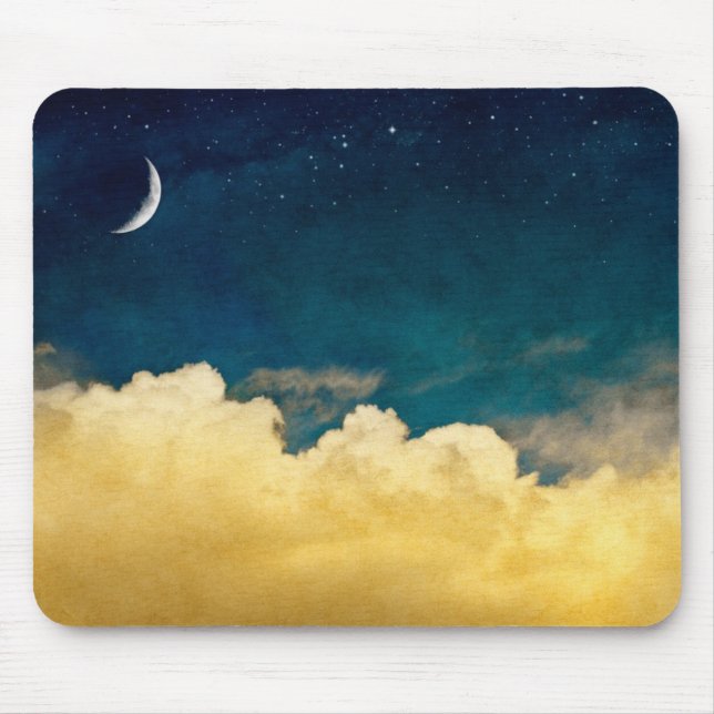 Alfombrilla De Ratón Luna y Cloudscape (Frente)