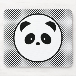 Alfombrilla De Ratón Lunar de la panda