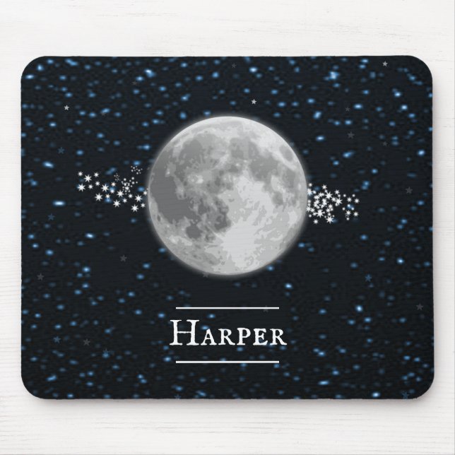 Alfombrilla De Ratón Lunar Personalized Mouse Pad (Frente)