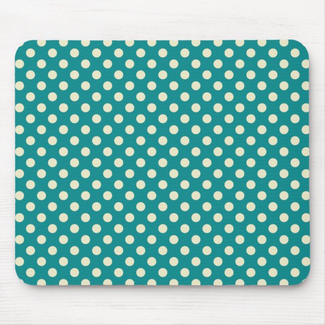 Alfombrilla De Ratón Lunar verde retro Mousepad (Frente)