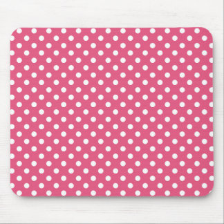Alfombrilla De Ratón Lunares en Mousepad rosado oscuro