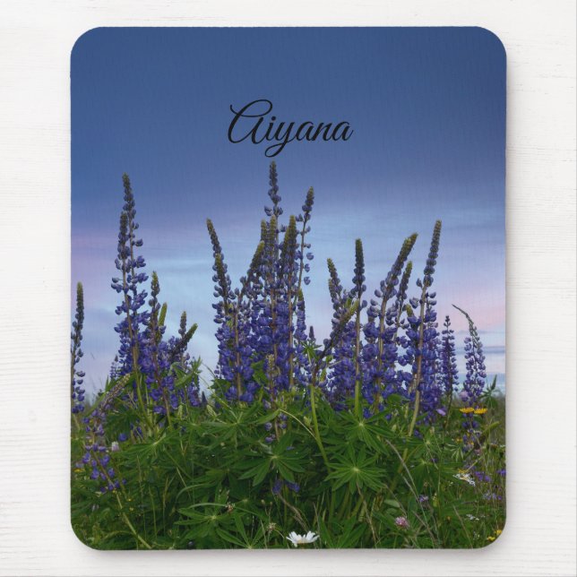 Alfombrilla De Ratón Lupinos     (Frente)