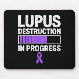 Alfombrilla De Ratón Lupus destrucción en progreso guerrero luchador sl