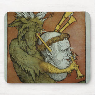 Alfombrilla De Ratón Luther como las gaitas del diablo, c.1535
