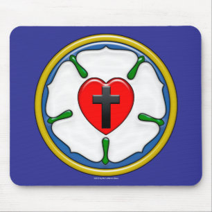 Alfombrilla De Ratón Luther Rosa Grabado en relieve-Look