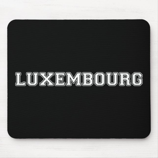Alfombrilla De Ratón Luxemburgo (Frente)