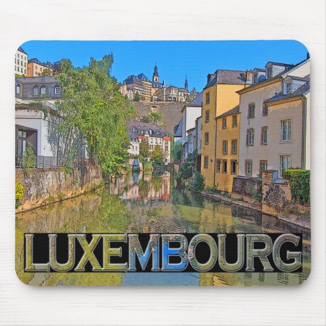 Alfombrilla De Ratón Luxemburgo (Frente)