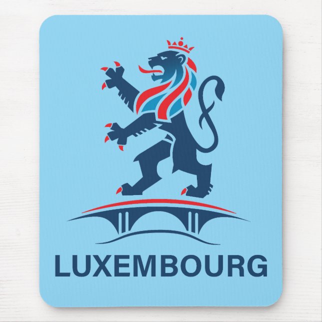 Alfombrilla De Ratón Luxemburgo Europa (Frente)