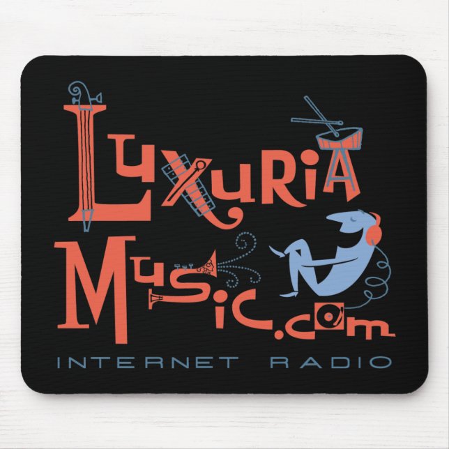 Alfombrilla De Ratón LuxuriaMusic Mousepad - negro (Frente)