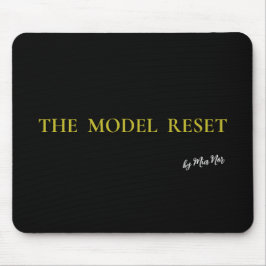 Alfombrilla De Ratón Luxury Deep Burgundy & Gold Parisian Chic Mousepad